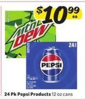 24 Pk Pepsi Products
