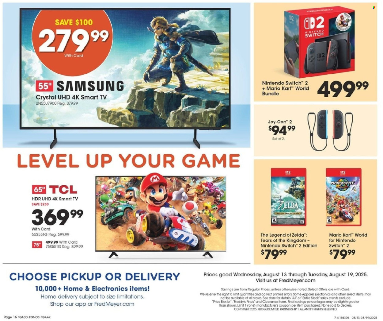Fred Meyer ad - 08/13/2025 - 08/19/2025. Page 18