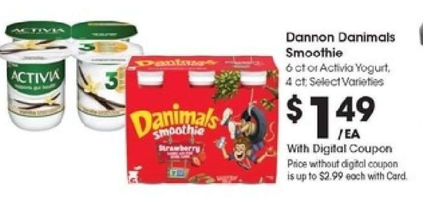 Dannon Danimals Smoothie
