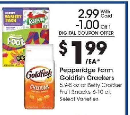 Pepperidge Farm Goldfish Crackers