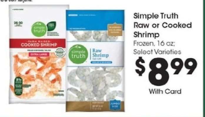Simple Truth Raw or Cooked Shrimp