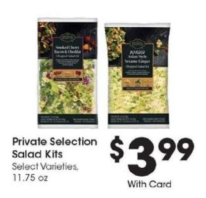 Private Selection Salad Kits