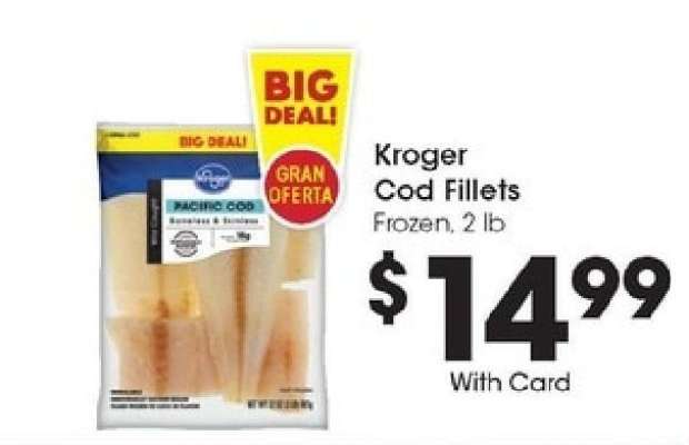 Kroger Cod Fillets