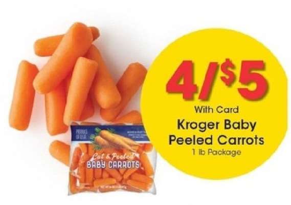 Kroger Baby Peeled Carrots