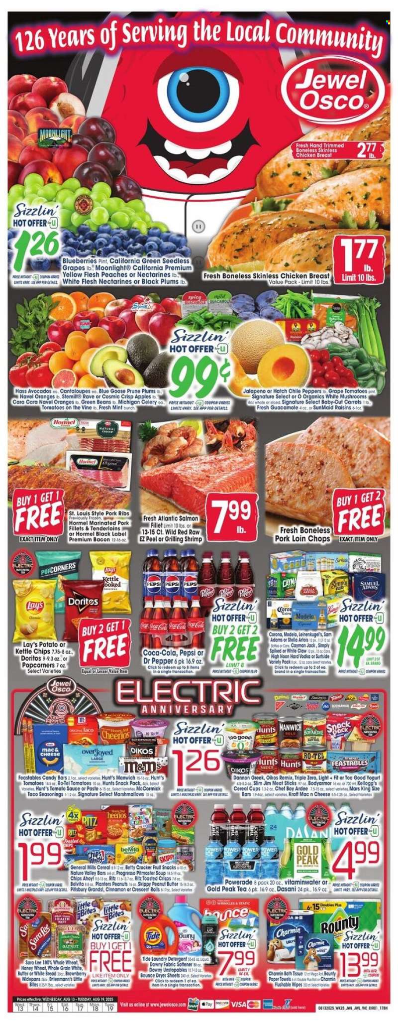 Jewel Osco Flyer - 08/13/2025 - 08/19/2025.