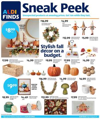 ALDI Flyer - 08/20/2025 - 08/26/2025.
