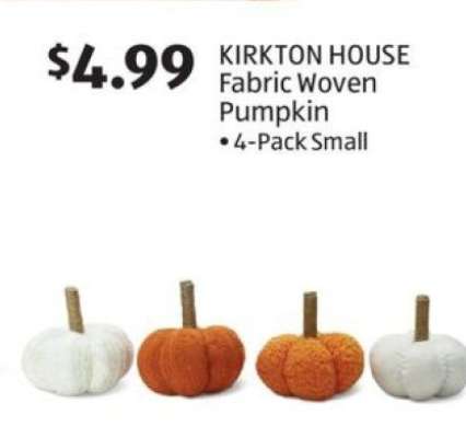 KIRKTON HOUSE Fabric Woven Pumpkin
