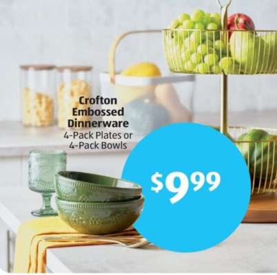 Crofton Embossed Dinnerware