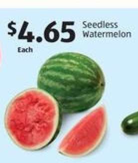 Seedless Watermelon