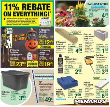 Menards Flyer - 08/14/2025 - 08/24/2025.