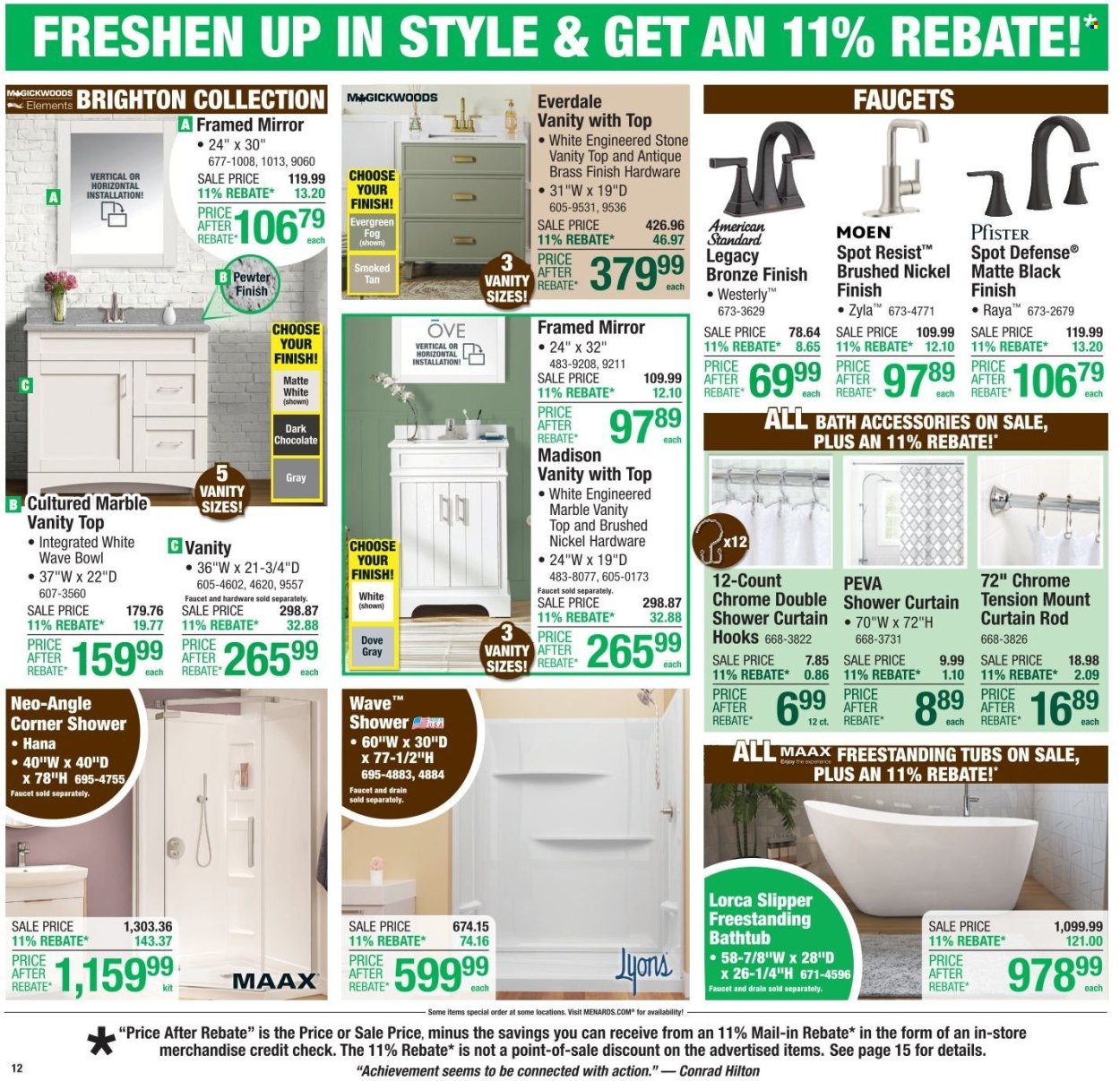 Menards ad - 08/14/2025 - 08/24/2025. Page 14