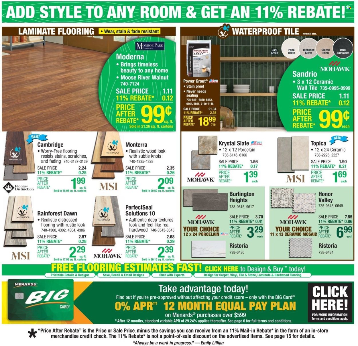 Menards ad - 08/14/2025 - 08/24/2025. Page 16