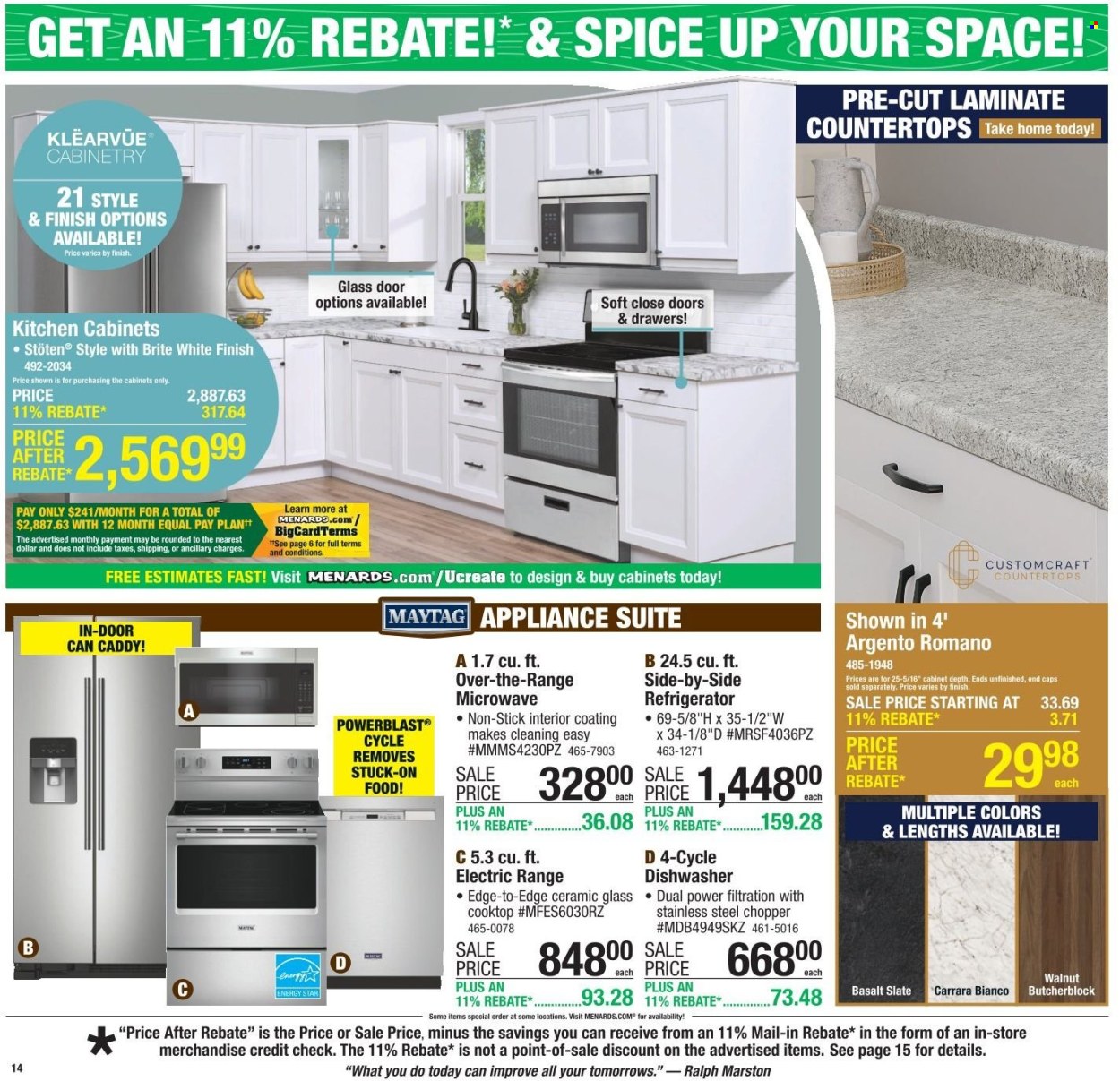 Menards ad - 08/14/2025 - 08/24/2025. Page 17