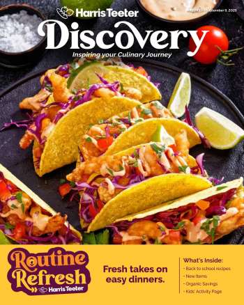 Harris Teeter Flyer - 08/13/2025 - 08/19/2025.