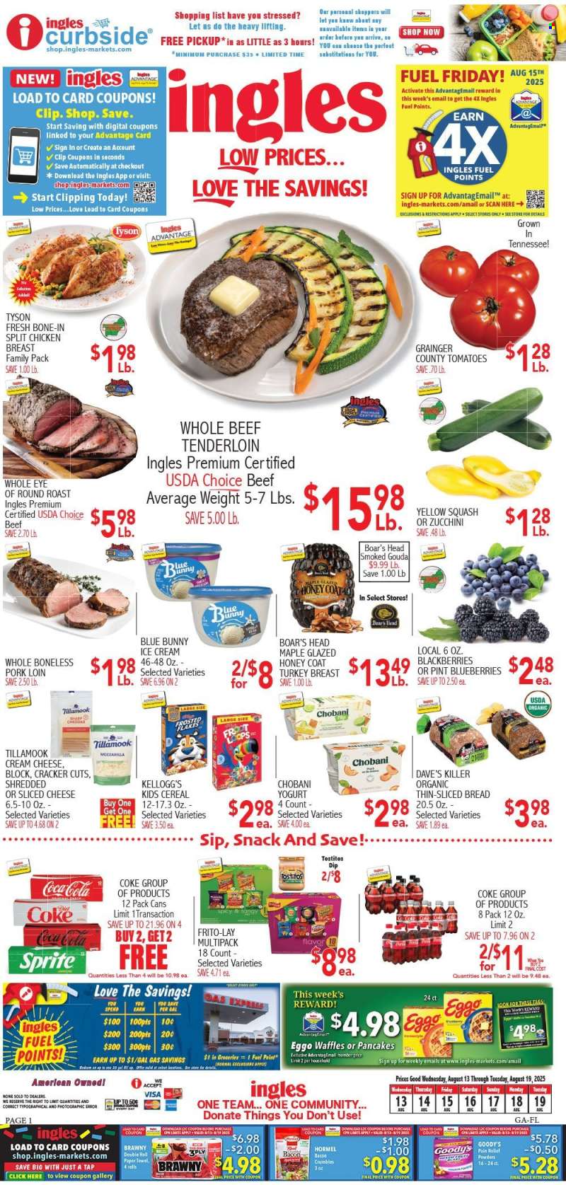 Ingles Flyer - 08/13/2025 - 08/19/2025.