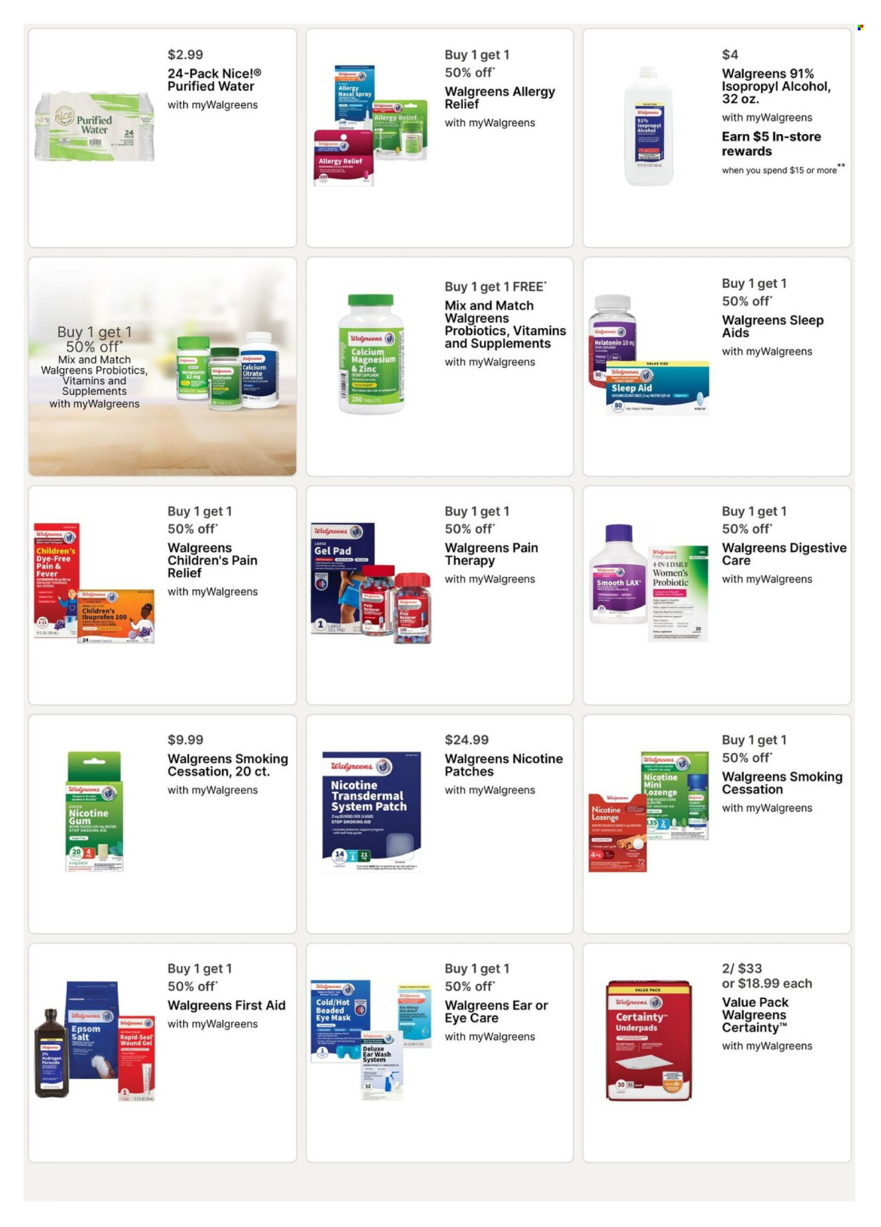 Walgreens ad - 08/17/2025 - 08/23/2025. Page 4