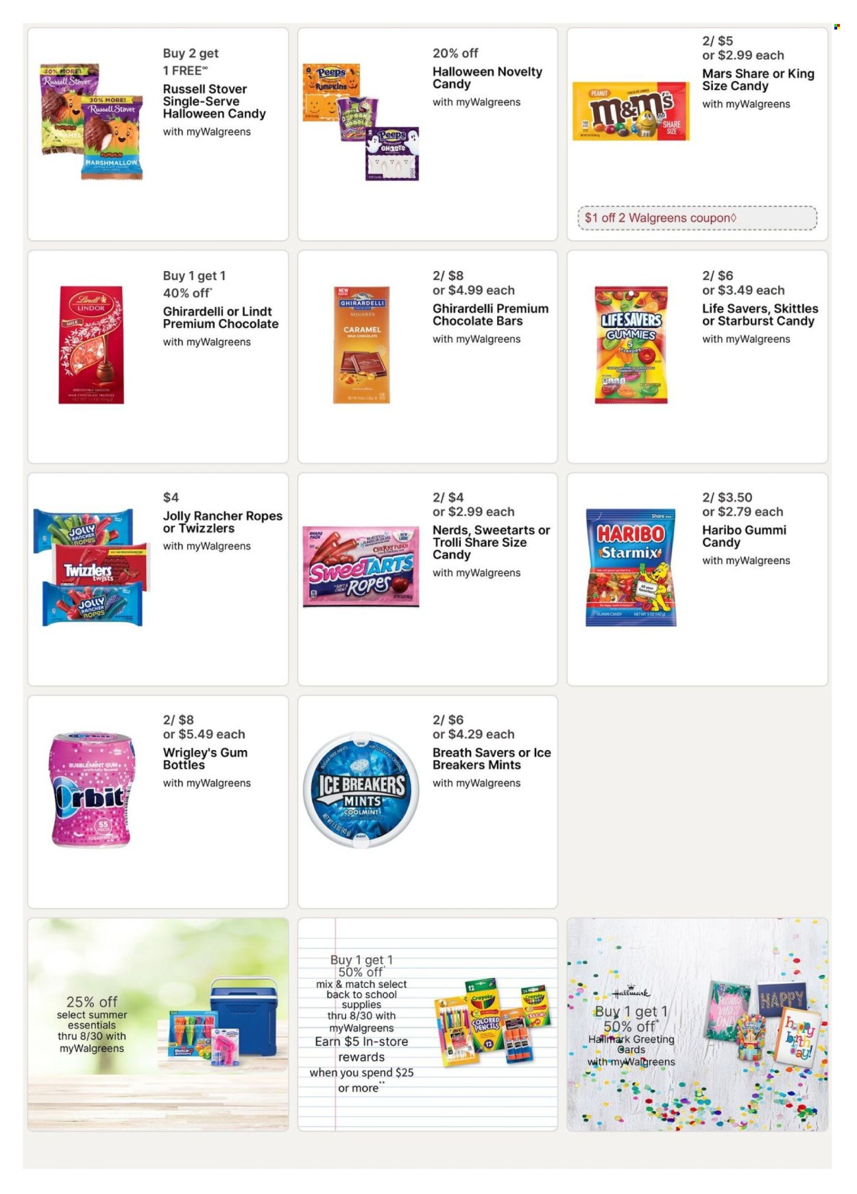 Walgreens ad - 08/17/2025 - 08/23/2025. Page 30