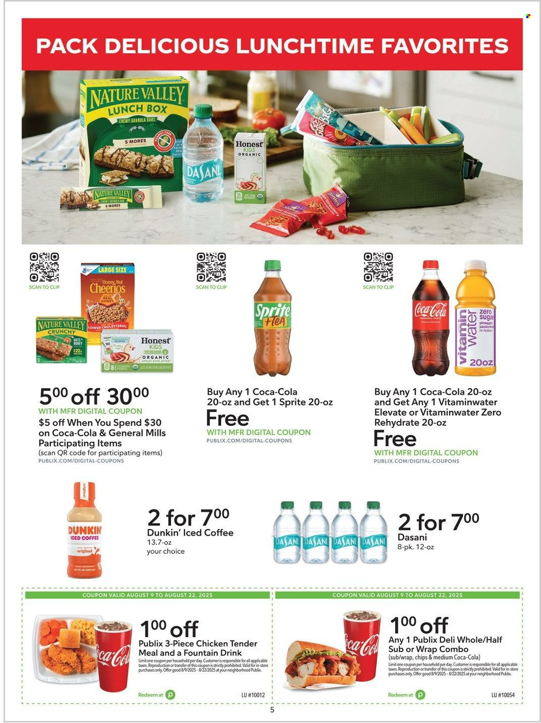 Publix ad - 08/09/2025 - 08/22/2025. Page 5