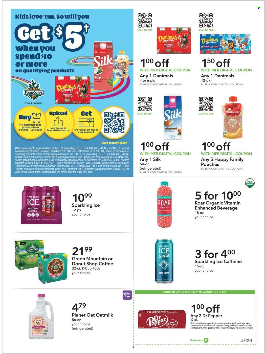 Publix ad - 08/09/2025 - 08/22/2025. Page 7