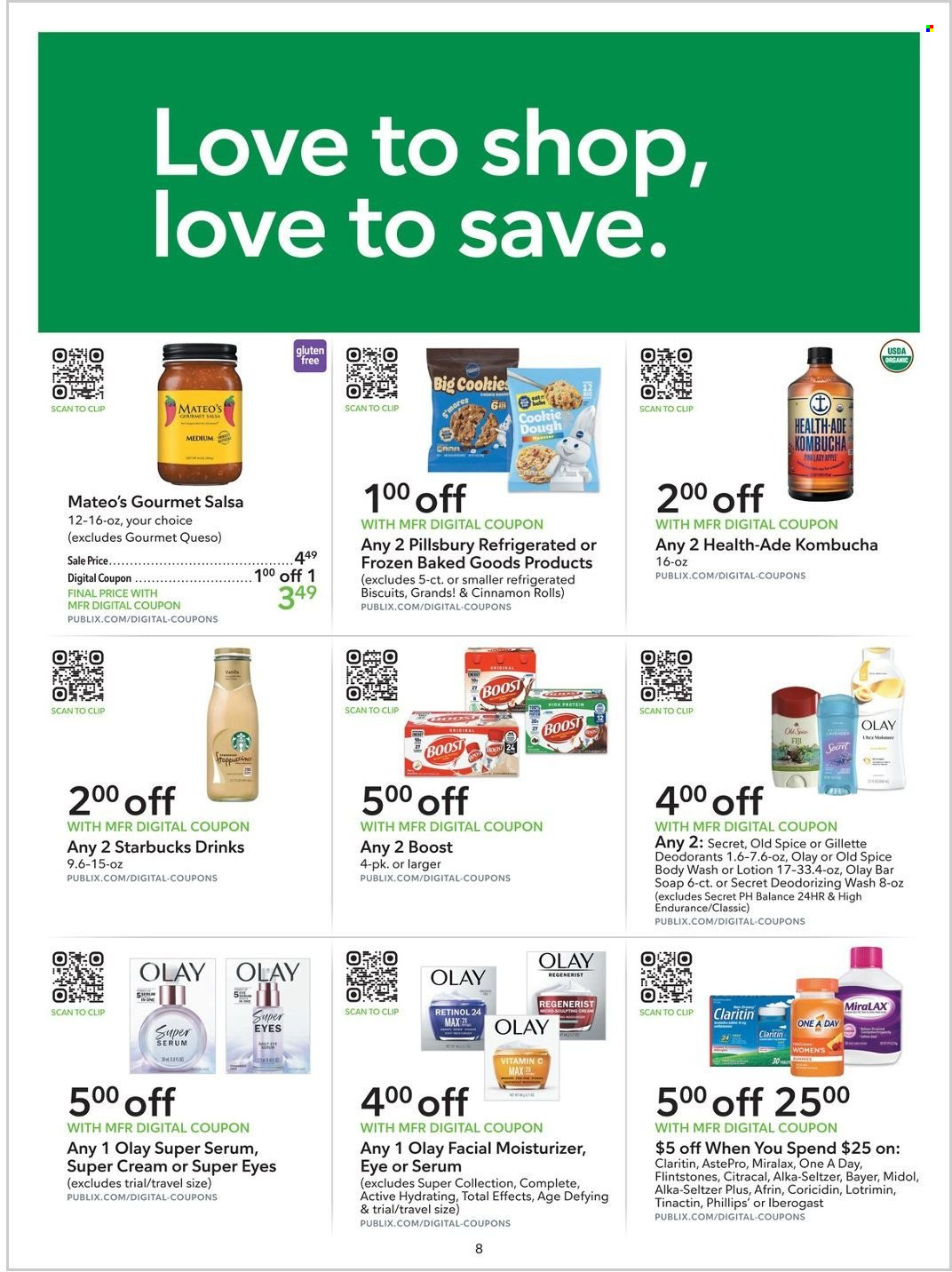 Publix ad - 08/09/2025 - 08/22/2025. Page 8