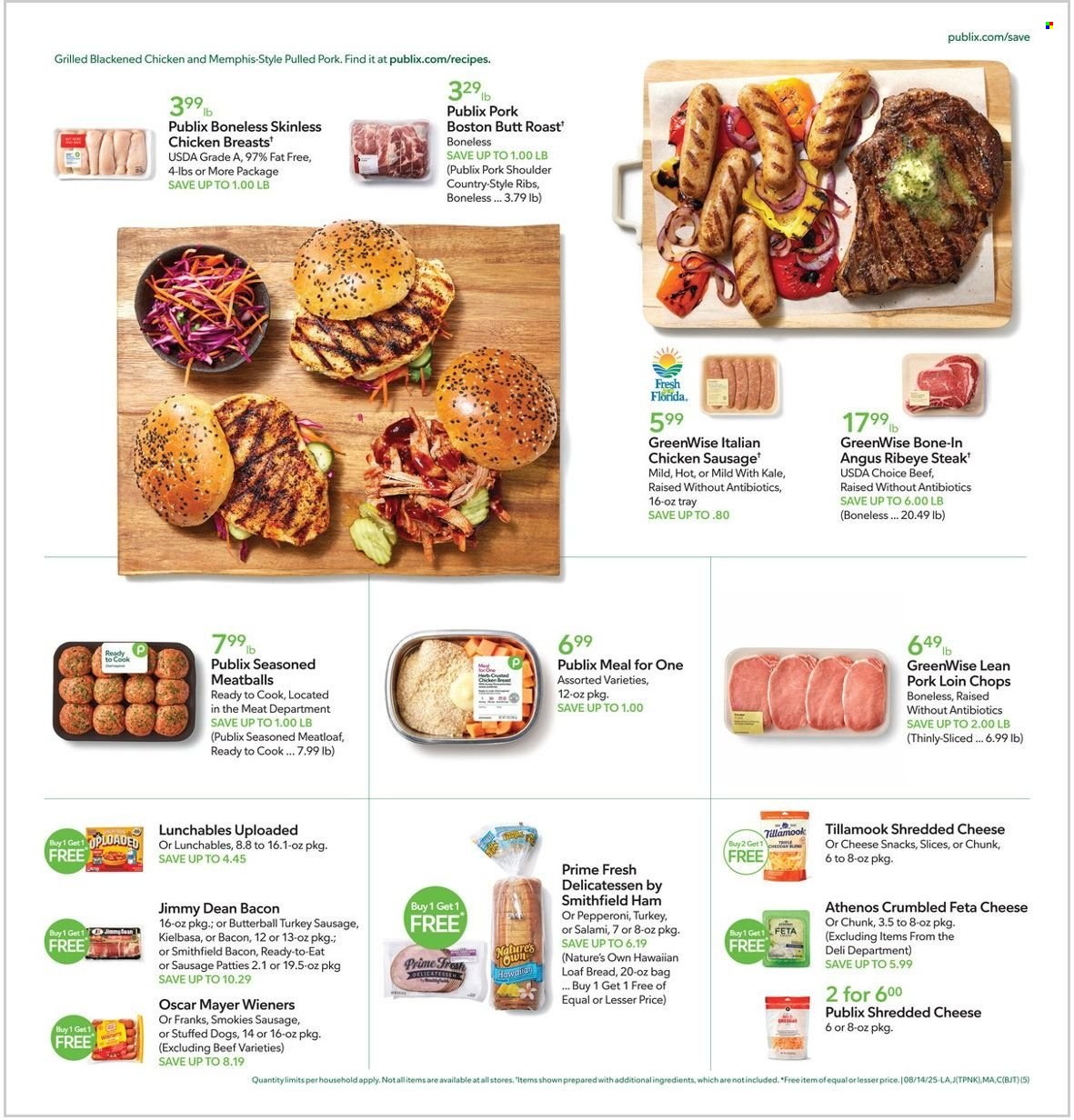 Publix ad - 08/15/2025 - 08/21/2025. Page 5