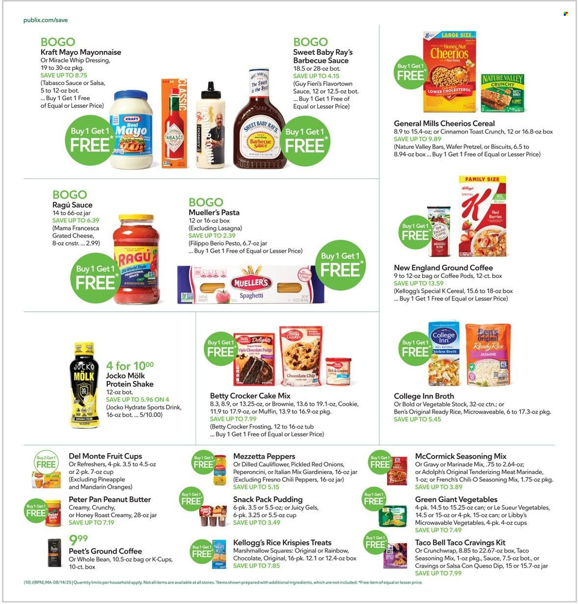 Publix ad - 08/15/2025 - 08/21/2025. Page 10