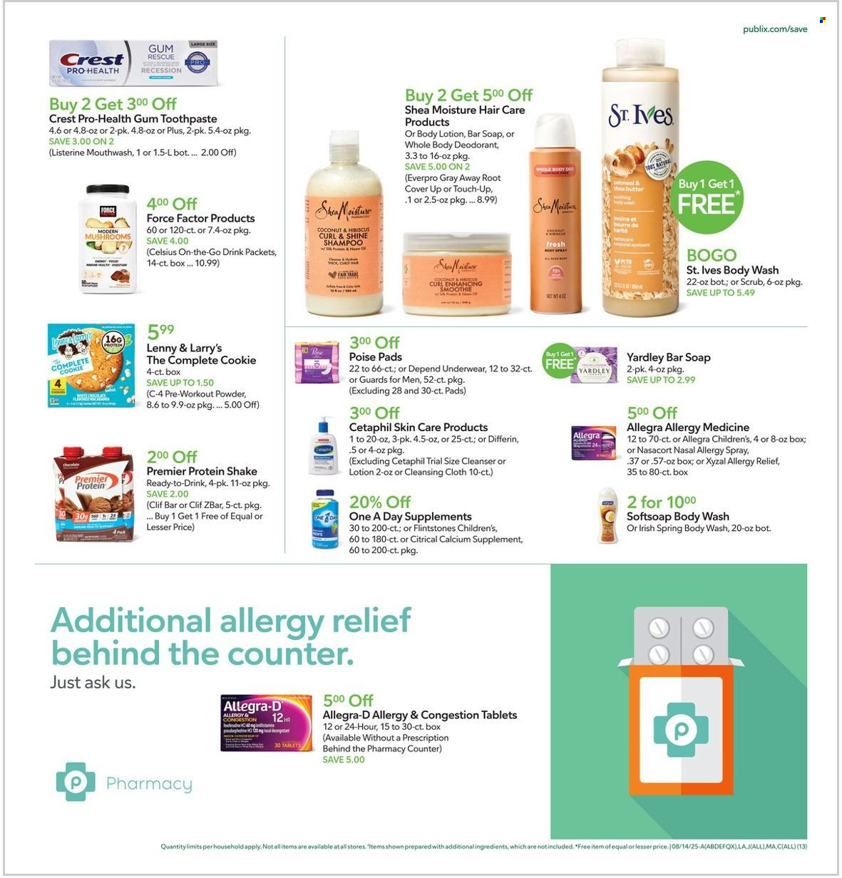 Publix ad - 08/15/2025 - 08/21/2025. Page 13