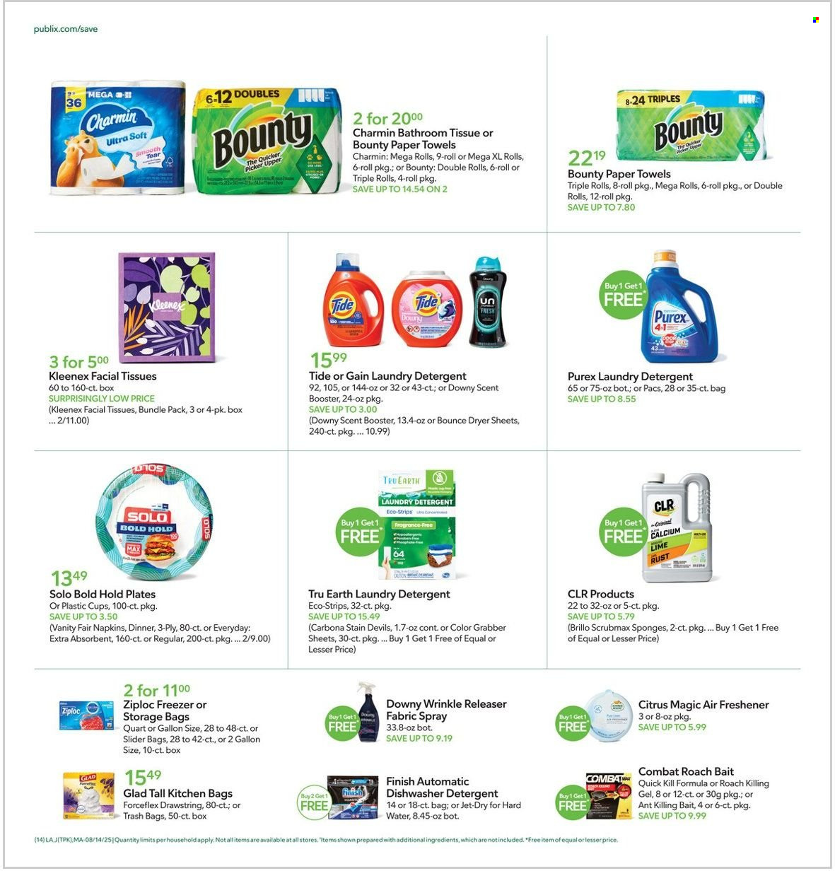 Publix ad - 08/15/2025 - 08/21/2025. Page 14