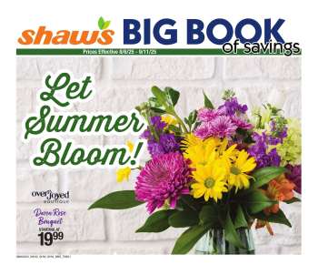 Shaw’s Flyer - 08/06/2025 - 11/09/2025.