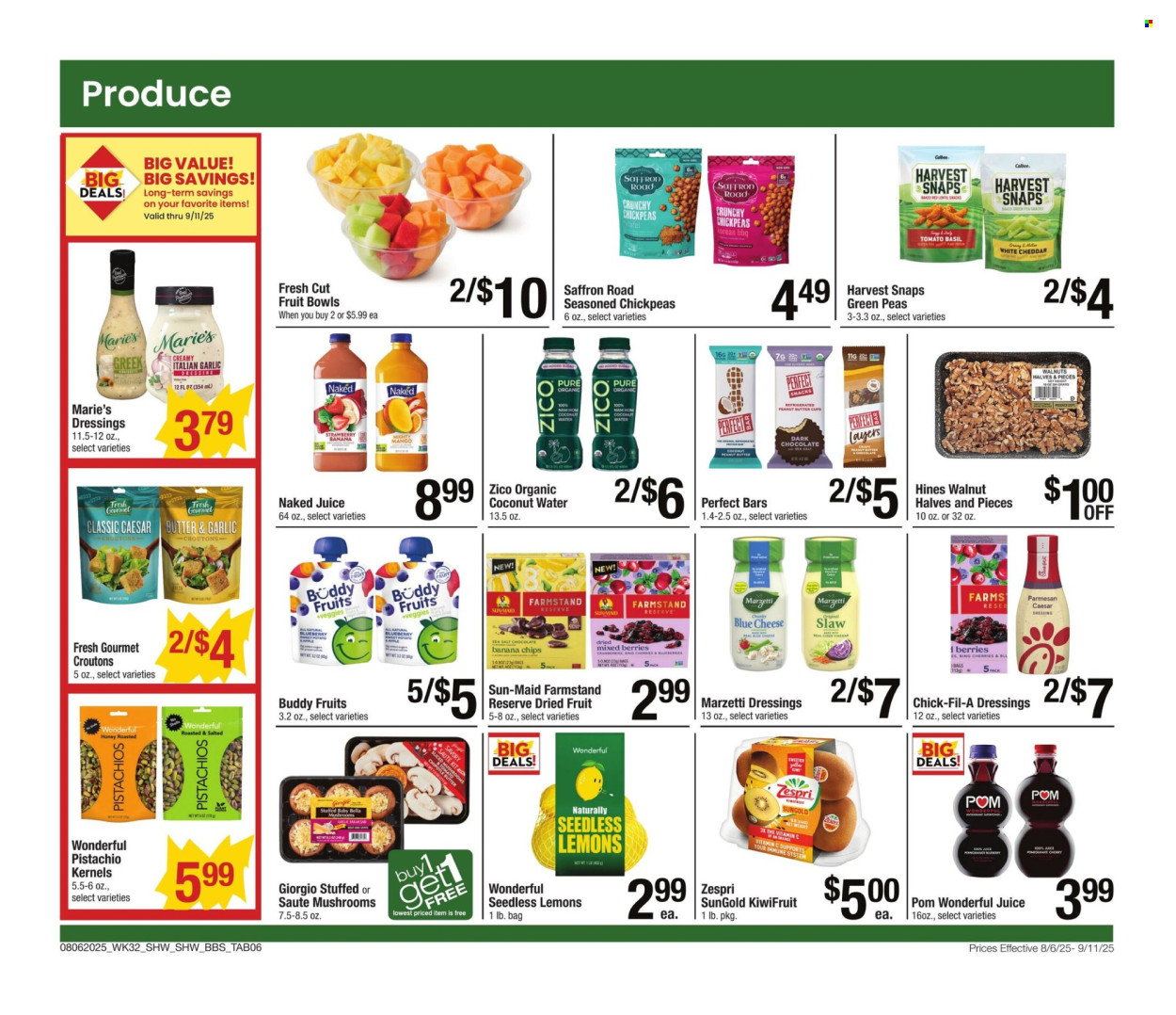 Shaw’s ad - 08/06/2025 - 09/11/2025. Page 6