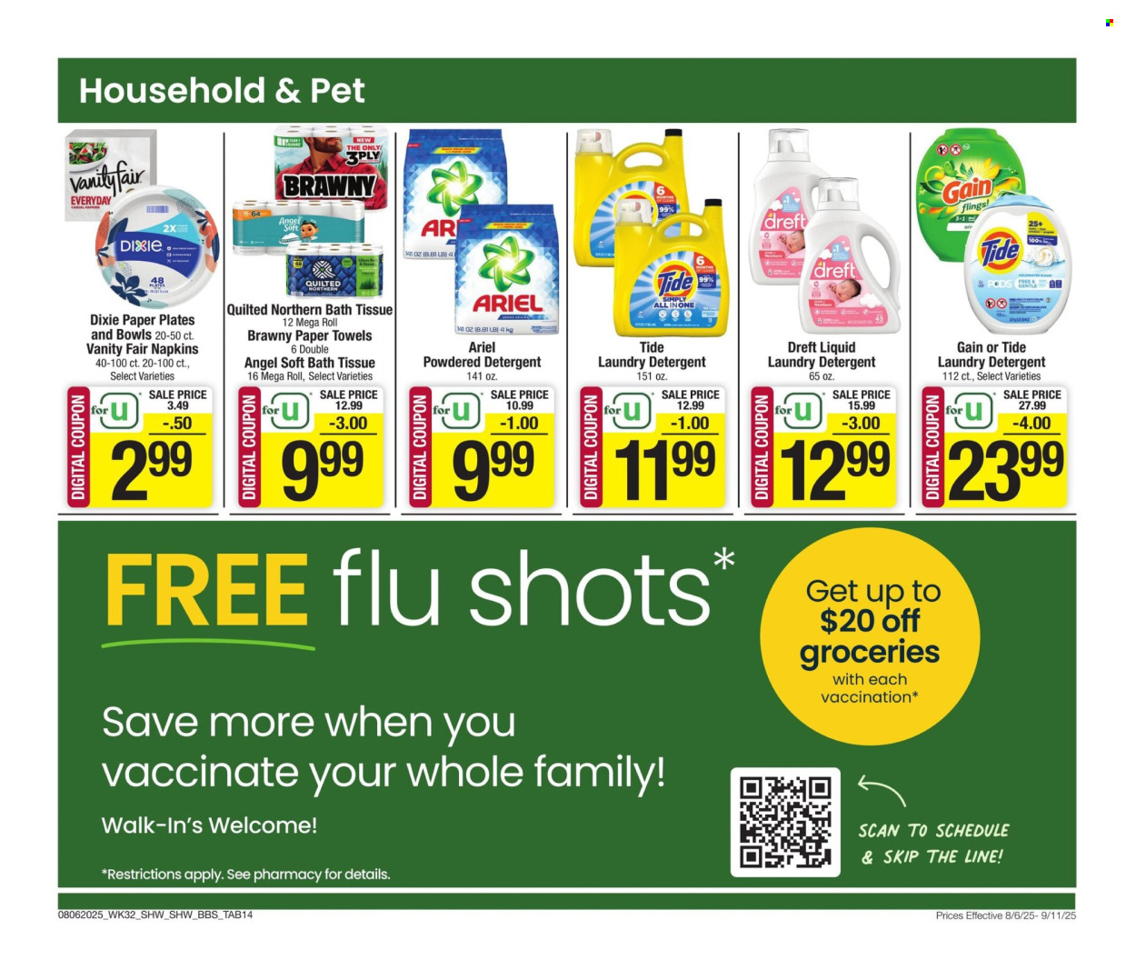 Shaw’s ad - 08/06/2025 - 09/11/2025. Page 14