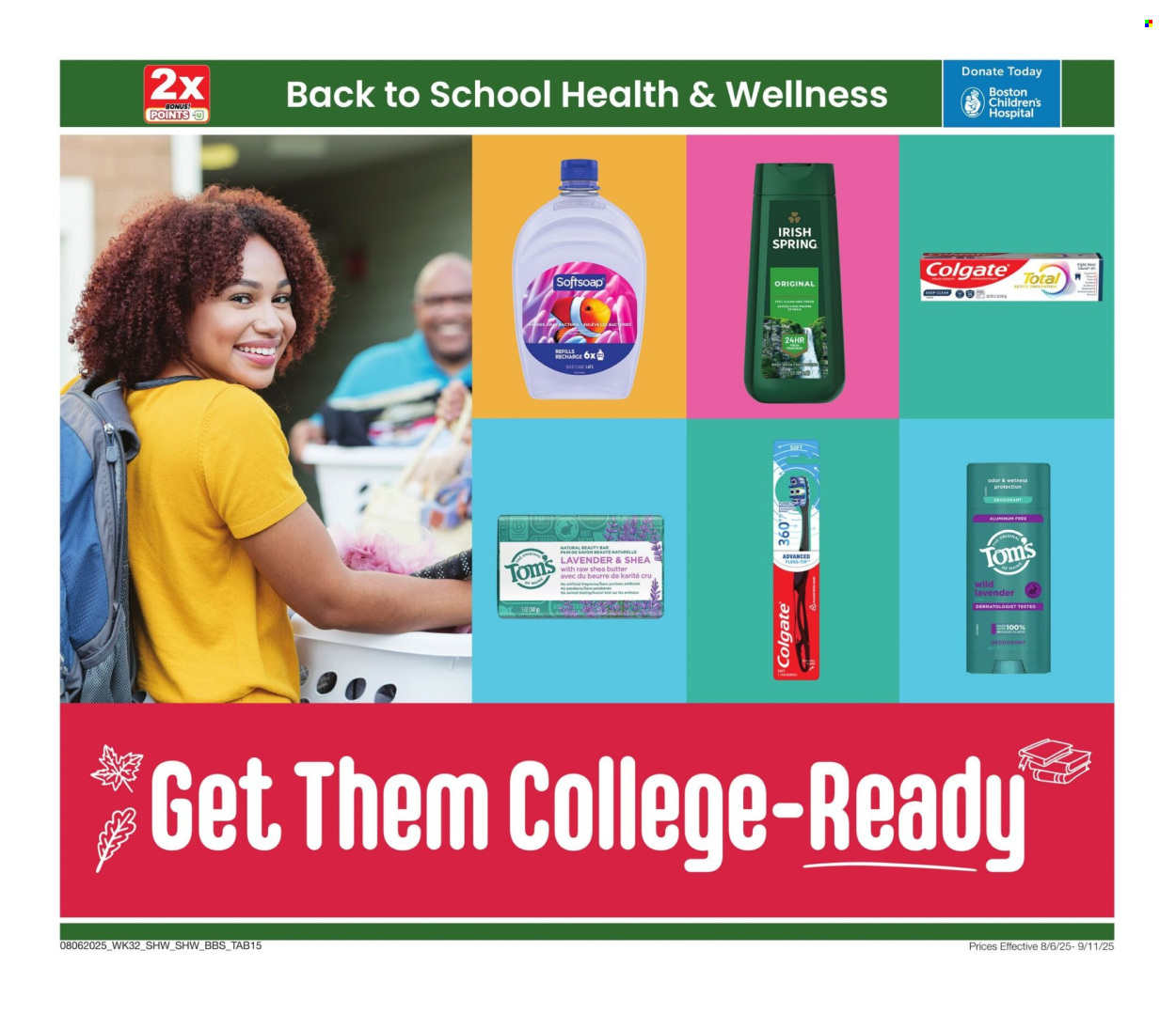 Shaw’s ad - 08/06/2025 - 09/11/2025. Page 15