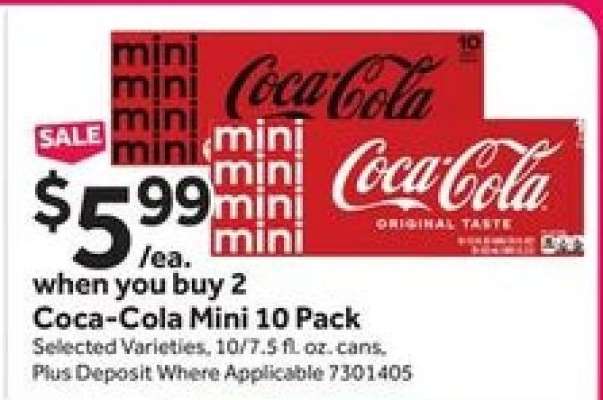 Coca-Cola Mini 10 Pack