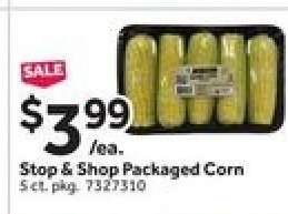 Stop & Shop Packaged Corn