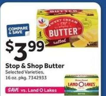 Stop & Shop Butter