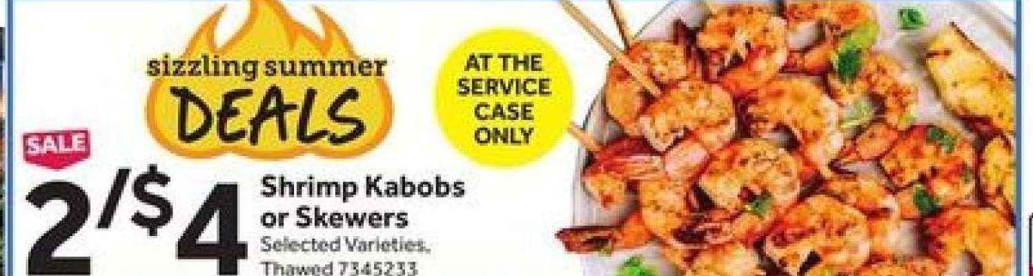 Shrimp Kabobs or Skewers