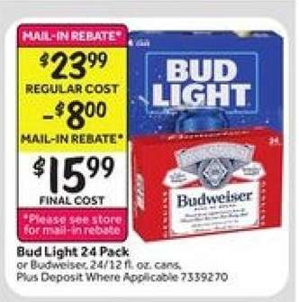 Bud Light 24 Pack