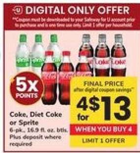 Coke, Diet Coke Or Sprite