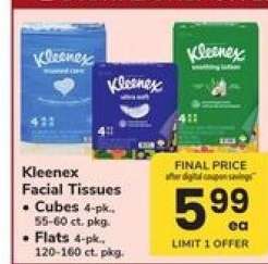 Kleenex Facial Tissues