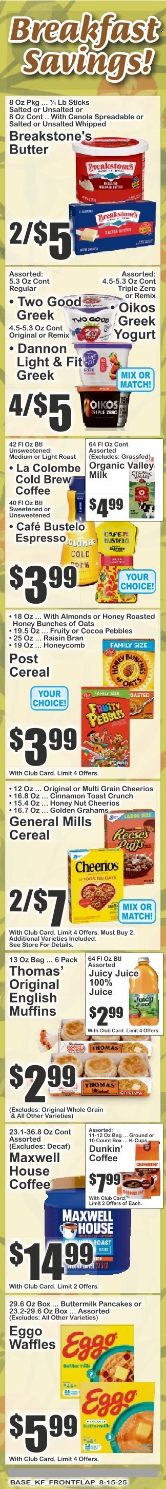 Key Food ad - 08/15/2025 - 08/21/2025. Page 2