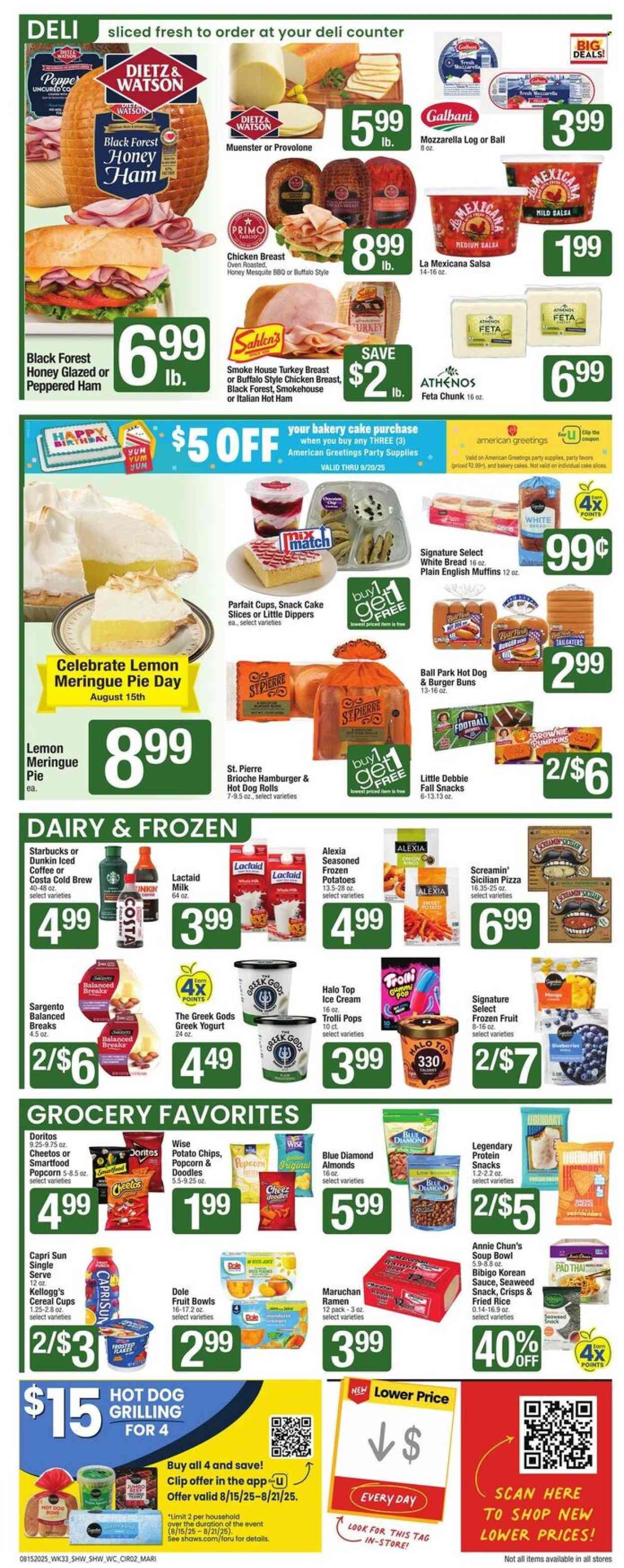 Shaw’s ad - 08/15/2025 - 08/21/2025. Page 2