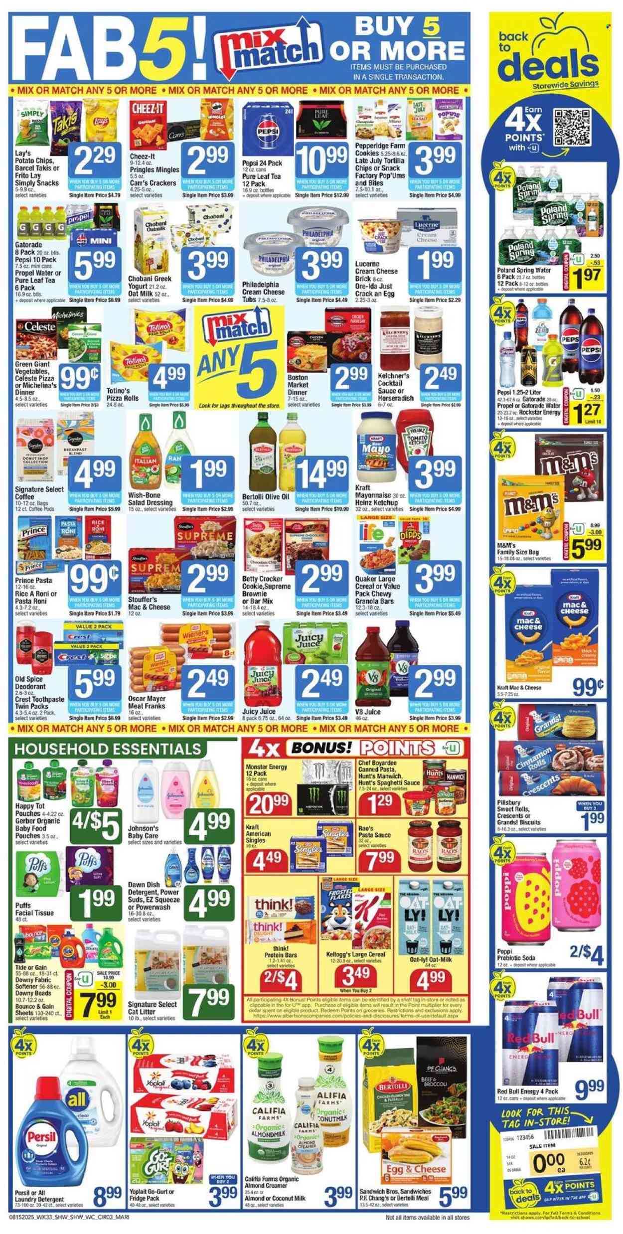 Shaw’s ad - 08/15/2025 - 08/21/2025. Page 3
