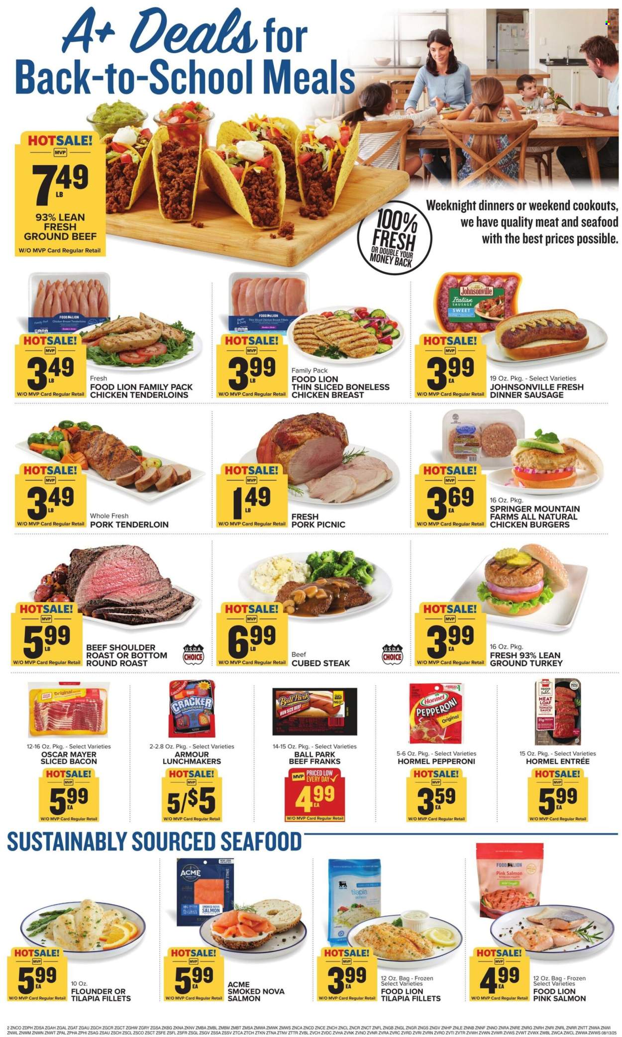 Food Lion ad - 08/13/2025 - 08/19/2025. Page 2