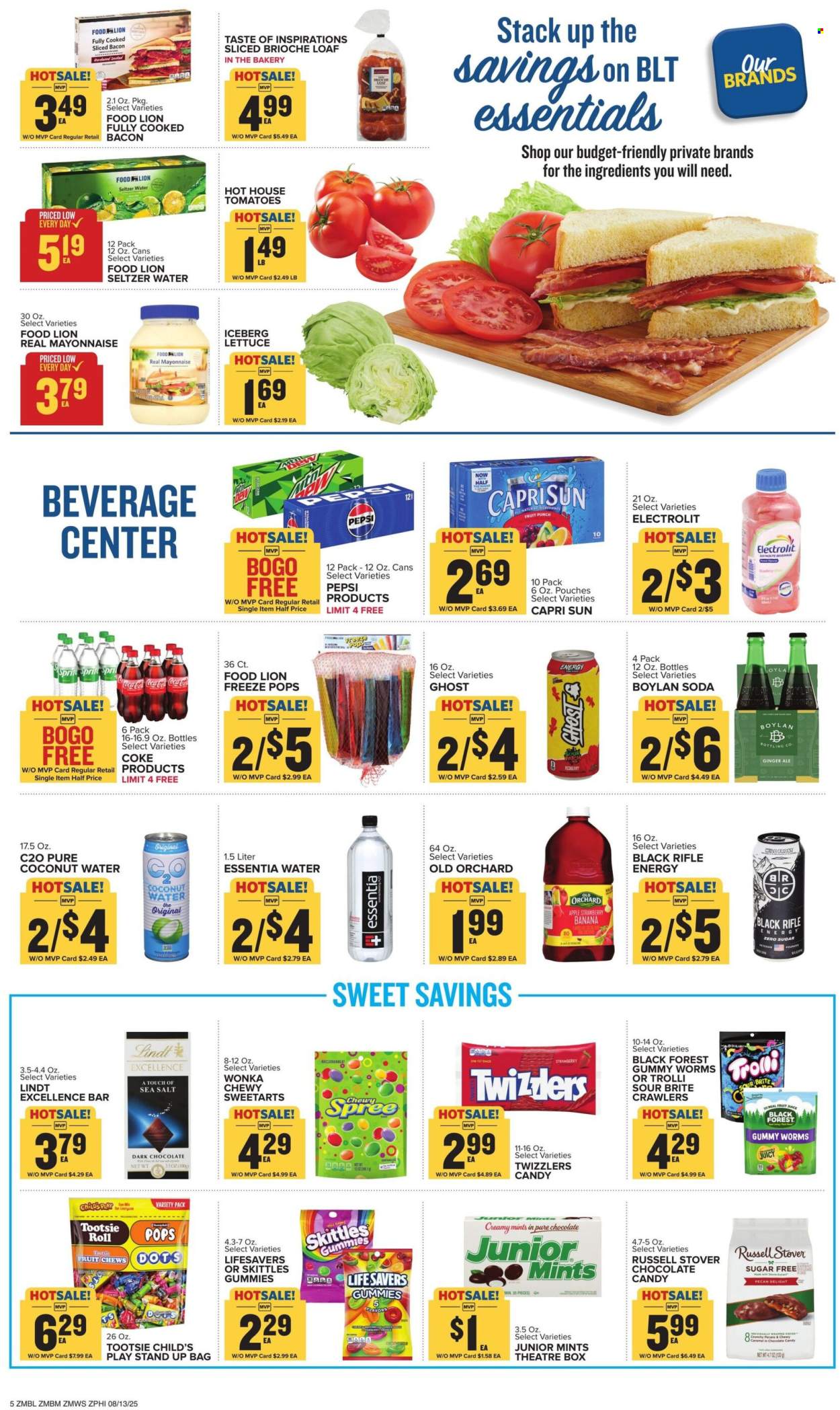 Food Lion ad - 08/13/2025 - 08/19/2025. Page 7