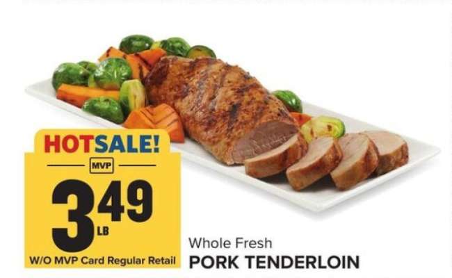 Whole Fresh Pork Tenderloin