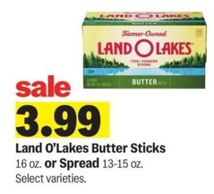 Land O'Lakes Butter Sticks*
