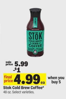 Stōk Cold Brew Coffee