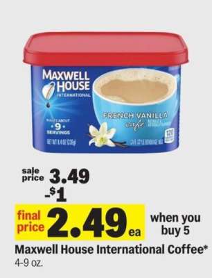 Maxwell House International Coffee