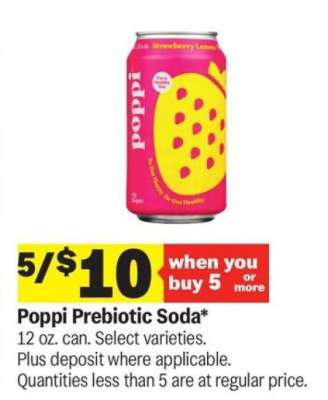 Poppi Prebiotic Soda*