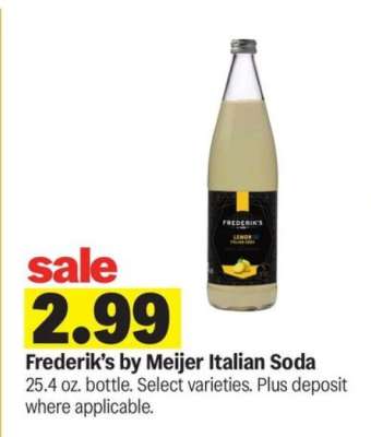 Frederik's by Meijer Italian Soda